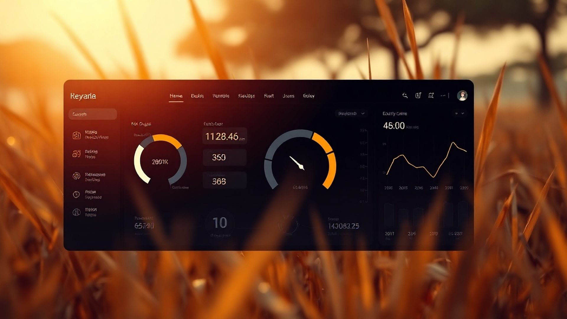 Zenqoras dashboard showing a live equity curve and risk gauges in an indigo interface